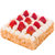 贝思客 草莓拿破仑蛋糕新鲜千层酥生日蛋糕节日纪念日冷链直送新鲜到家(1.0磅)第4张高清大图