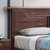 吉木多 新中式实木床 1.8米大床婚床 红橡木轻奢双人床 现代卧室家具(1.8*2米 床+床垫+床头柜*2)第5张高清大图