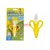 香蕉宝宝BABYBANANA硅胶幼儿训练牙刷(双把手)第3张高清大图