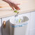 F037创意圆素简易可挂垃圾桶家用厨房卫生间垃圾桶现代简约ins风(白色 单个)第3张高清大图
