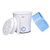 海尔奶瓶清洁器宝宝多功能定时蒸汽清洁锅HYX-P03(白色 热销)第3张高清大图