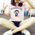 2017夏季短袖t恤女士韩版女式t恤打底衫女装潮(卡其色 XL)第3张高清大图