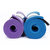 硬派 瑜珈垫 10MM加厚NBR瑜珈垫无异味环保健身垫运动垫 健身用品NBR加厚瑜伽垫(蓝色 NBA185x80x1.5cm)第3张高清大图