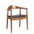 利尚 休闲椅实木靠背椅子北欧餐椅YLW25-1(常规 默认)第4张高清大图