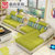曲尚（Qushang）沙发 布艺沙发 可拆洗 客厅家具8723(【双人+贵妃+单人】)第2张高清大图