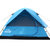 公狼一室一厅多人大帐篷 3-4人自动帐 多人帐篷 一房一厅帐篷户外野营帐篷(天蓝色)第5张高清大图