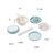 日康（rikang）宝宝辅食研磨器 婴儿食物研磨碗手动果泥料理机工具用品7件套 【蓝色粉色套装】RK-3706(蓝色)第4张高清大图