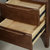 亚格林 北欧 床头柜现代简约全橡胶木实木色整装收纳储物卧室(胡桃色 420*400*500)第3张高清大图