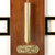 汉时（Hense)新中式轻奢创意黄铜鹿头实木挂钟欧式客厅静音装饰石英钟表HP1922(黑色边框金属表框)第6张高清大图