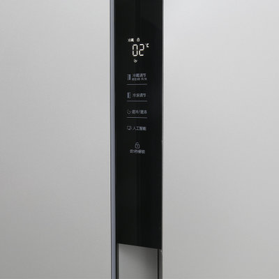伊莱克斯(Electrolux) ESE5208TG 520升 风冷 冰箱 对开门 复古银