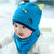 春秋季新生儿帽子胎帽婴儿帽子0-3-6-12个月小孩男女童宝宝棉帽冬(大红)第5张高清大图