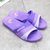 回力凉拖鞋情侣夏季家用室内防滑耐磨外穿软底户外潮流一字拖(紫色 36)第3张高清大图