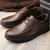 MR.KANG休闲皮鞋男士鞋牛皮男鞋男士透气单鞋系带软底爸爸鞋8802(棕色)(43)第5张高清大图