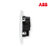 ABB开关插座面板由艺系列白色86型二三极 五孔插座10A/AU20553-WW第3张高清大图