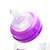 Wyeth 惠氏宽口径PP奶瓶 母乳仿真防胀气+WL50宽口径十字孔2支装通用奶嘴(WL39紫色 330ml)第4张高清大图