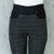 VEGININA 加绒加厚高腰修身保暖打底裤提臀羽绒棉裤 10356(黑色 4XL)第4张高清大图