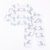 Petitkami2021秋冬婴童马戏团老虎鹦鹉海军领分体长袖长裤套装(110 淡蓝色鹦鹉印花套装)第6张高清大图
