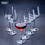 水晶玻璃红酒杯子套装家用创意欧式高脚杯大号葡萄酒杯醒酒器酒具(【波尔多】红酒杯350ML*6+杯架 默认版本)第2张高清大图
