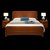 海棠色床现代新中式全实木床1.5 1.8米双人床现代储物床卧室家具  1800mm*2000mm 气压结构(单床+床头柜*1+床)第2张高清大图