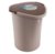精巧茶渣桶塑料垃圾茶桶(咖啡色)第4张高清大图