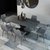 意式现代轻奢长方形不锈钢底架岩板面家用长餐桌餐椅组合饭桌第3张高清大图