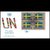 东吴收藏 联合国邮票 首日封 成员国国旗 之八(1983-20A	瑞典（四方连）)第2张高清大图