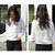 慵懒风麻花针织开衫外套女秋季2021新款韩版宽松白色长袖毛衣短款(白色 L)第4张高清大图