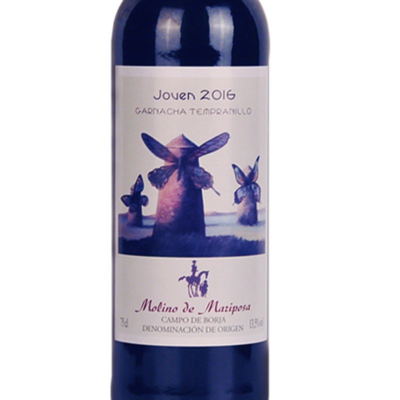 蝴蝶磨坊干红葡萄酒红色单只装