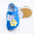 夏秋男女宝宝千层底布鞋儿童纯手工纳底布鞋1-3岁透气学步鞋(17码（内长16cm） 蓝色)第3张高清大图