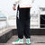 春夏秋男女可穿青年宽松休闲九分运动哈伦裤2073(黑色 M(建议90斤-105斤))第7张高清大图