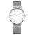 邦顿手表简约气质手表女极简风石英情侣超薄十大品牌 BD99118(灰色 钢带)第5张高清大图
