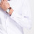才子衬衫男士长袖衬衫韩版潮流修身春季男装商务休闲纯色白色衬衣1141E0321(白色 40)第5张高清大图