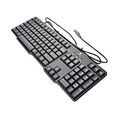 PS2接口键盘推荐：罗技K100经典键盘（黑色）