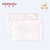 小米米minimoto儿童乳胶枕套棉枕头套柔软吸汗(粉红 0-2岁)第5张高清大图