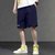 YS 安德玛速干短裤男2022夏季跑步运动裤梭织宽松五分裤22500214(22500214-408 XL)第2张高清大图