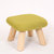 缘诺亿 蘑菇创意换鞋凳儿童矮凳四脚方凳可拆洗家居凳实木卡通凳ht-005#(橘色 24小时内发货)第3张高清大图