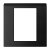 TCL罗格朗开关插座 K5彩色系列 空白面板(黑色)第3张高清大图