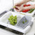 家用伸缩多功能水槽切菜板 切水果蔬菜砧占板 厨房小案板沥水收纳篮(绿色)第5张高清大图