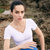 IYOGA带胸垫瑜伽服女夏短袖性感短款紧身健身上衣跑步美背休闲运动t恤(白色 XL)第2张高清大图