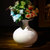 德化陶瓷复古摆件欧式花瓶家居客厅装饰品大号花瓶瓷器(21cm荷口瓶白结晶)第3张高清大图