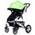 【*】MoonStater 欧式儿童婴儿宝宝手推车高景观铝合金充气 相对透气设计(枣红)第4张高清大图