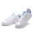 ADIDAS 阿迪达斯三叶草 绿尾板鞋 运动休闲鞋 男女鞋小白鞋M20324(白亮蓝 38)第5张高清大图