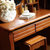 皮耐迪 现代中式 橡木实木妆台 化妆桌 梳妆台(胡桃色)第4张高清大图