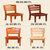 永岩钢木 简约现代实木靠背会议椅办公椅  YY-0007(暖黄色 默认)第5张高清大图