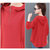 2021新款卫衣秋新款韩版新疆棉女装卫衣女士上衣小清新宽松蝙蝠袖(红色 M)第3张高清大图