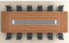 巢湖新雅 XY-A011 板式长方形会议桌（可定制）(2米会议台)