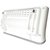 美的（Midea）NTG20-15F1 电暖风 浴室取暖器挂壁洗澡家用防水 白色第4张高清大图