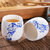 景德镇陶瓷手绘茶具套装 中式家用6人茶杯茶壶玉色牡丹安全包装(玉色牡丹)第4张高清大图