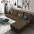 恒信家居 沙发 布艺沙发可拆洗小户型客厅整装现代简约家具 单人功能沙发椅HXMK-8901  1+3+贵(面左)总长约(灰色)第4张高清大图