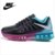 耐克女鞋Nike air max90全掌气垫飞线跑步鞋皮面休闲运动鞋(黑色 43)第2张高清大图